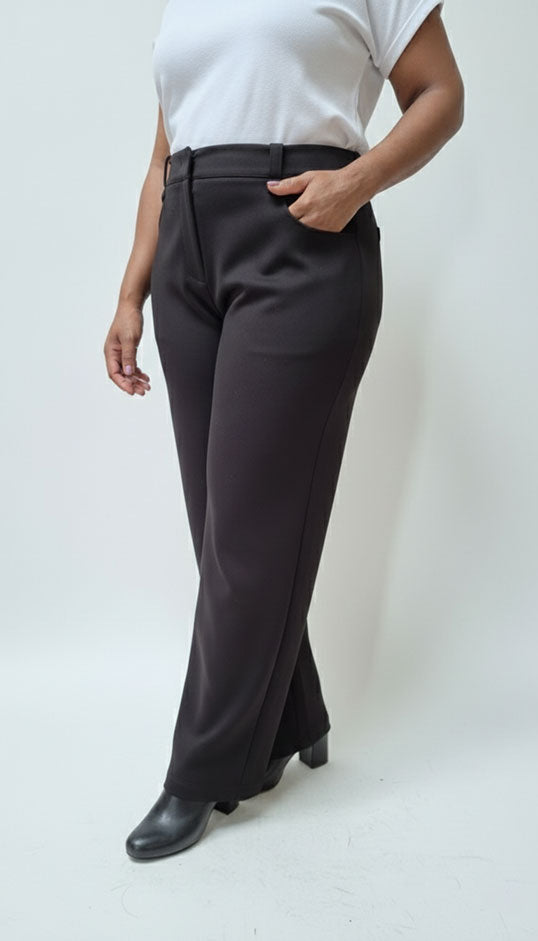 high_waisted_stretchy_womens_work_trousers_pants_pocket_and_purpose_black_large_side_view_of_work_trousers_pants_wide_view
